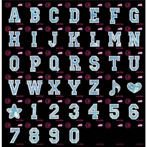 文字ワッペン シール スパンコール アルファベット T Z 記号 名前 男の子 女の子 名入れ お名前 文字 アップリケ Cp Tos024 名入れ入園グッズ通販 ブロドリー 通販 Yahoo ショッピング