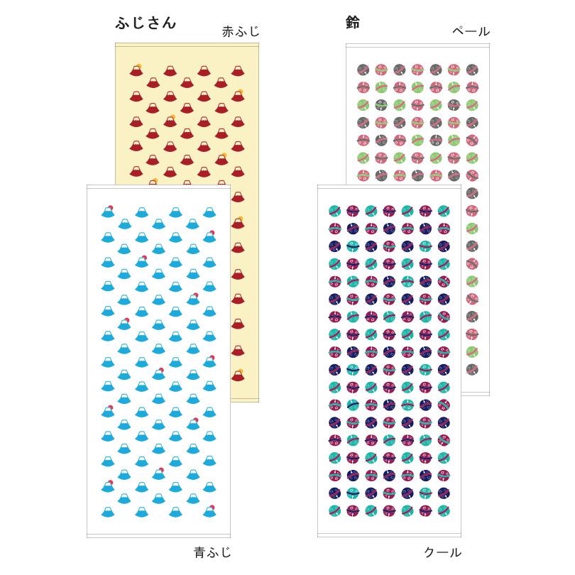 ガーゼタオル フェイスタオル 4枚セット ここちよ 和風柄 日本製 泉州タオル 送料無料 (ネコポス)｜broome｜09