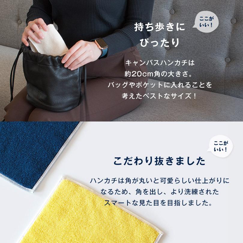 今治タオル ハンカチ 6枚 キャンバス タオル 送料無料 (ポスト 今治タオル ハンカチ 6枚 キャンバス タオル 送料無料 (ポスト