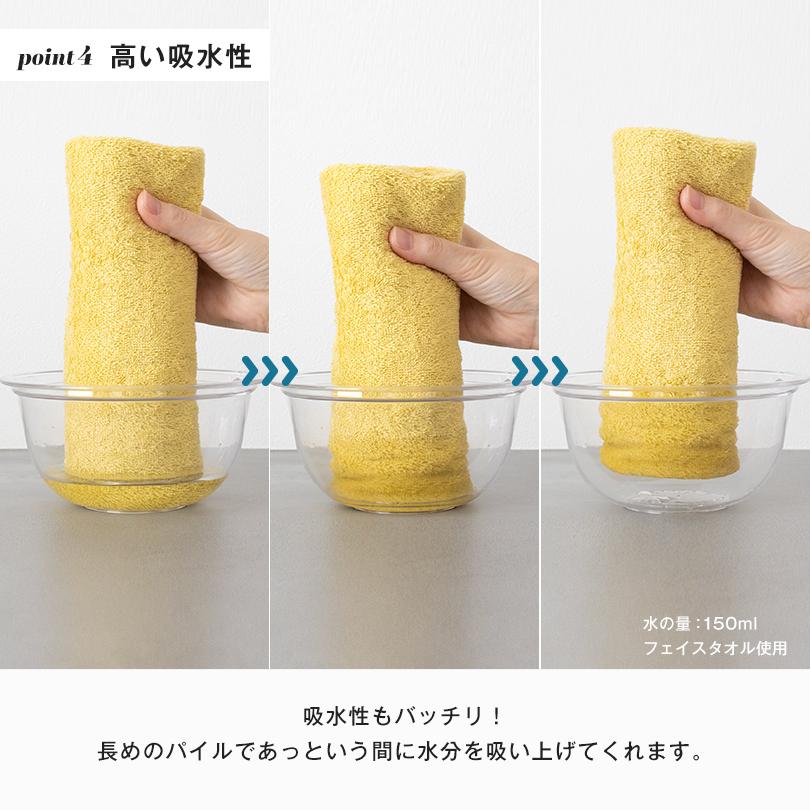 (ギフト) (お名前刺繍入り) 今治タオル バスタオル1枚+フェイスタオル1枚  レオン 名入れ タオル 送料無料 ※紙袋付き | 今治タオル | 06