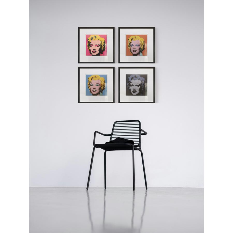 額縁付き アートポスター アンディ・ウォーホル Shot Blue Marilyn 
