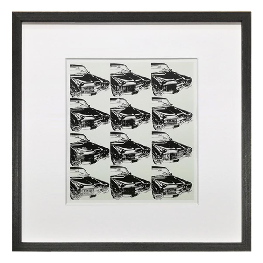 額縁付き アートポスター アンディ・ウォーホル Twelve Cars, 1962 12 