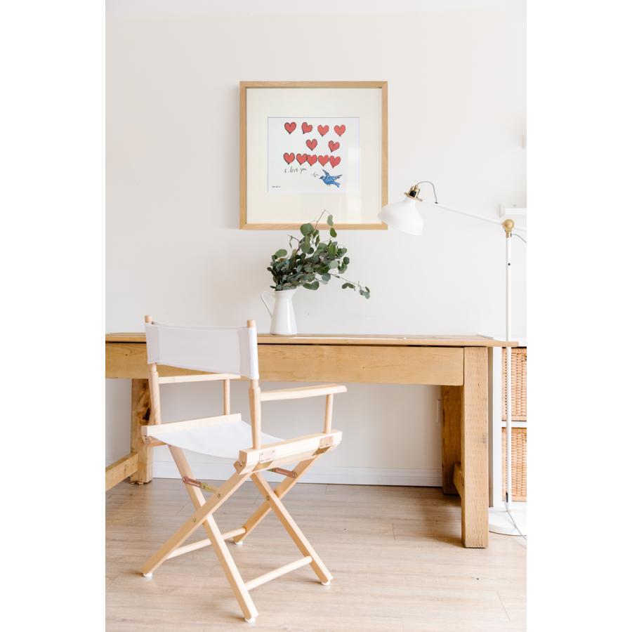 額縁付き アートポスター アンディ・ウォーホル I LOVE YOU SO, C