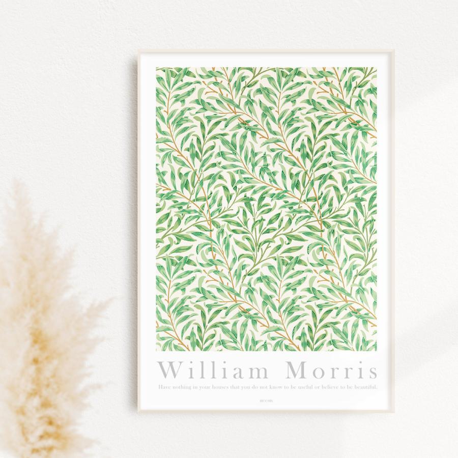 アートポスター ウィリアム モリス 植物 花 おしゃれ デザイン 北欧 ボタニカル シャビーシック レトロ テキスタイル 秋冬新作 ヴィンテージ 絵画 Ap050 インテリア