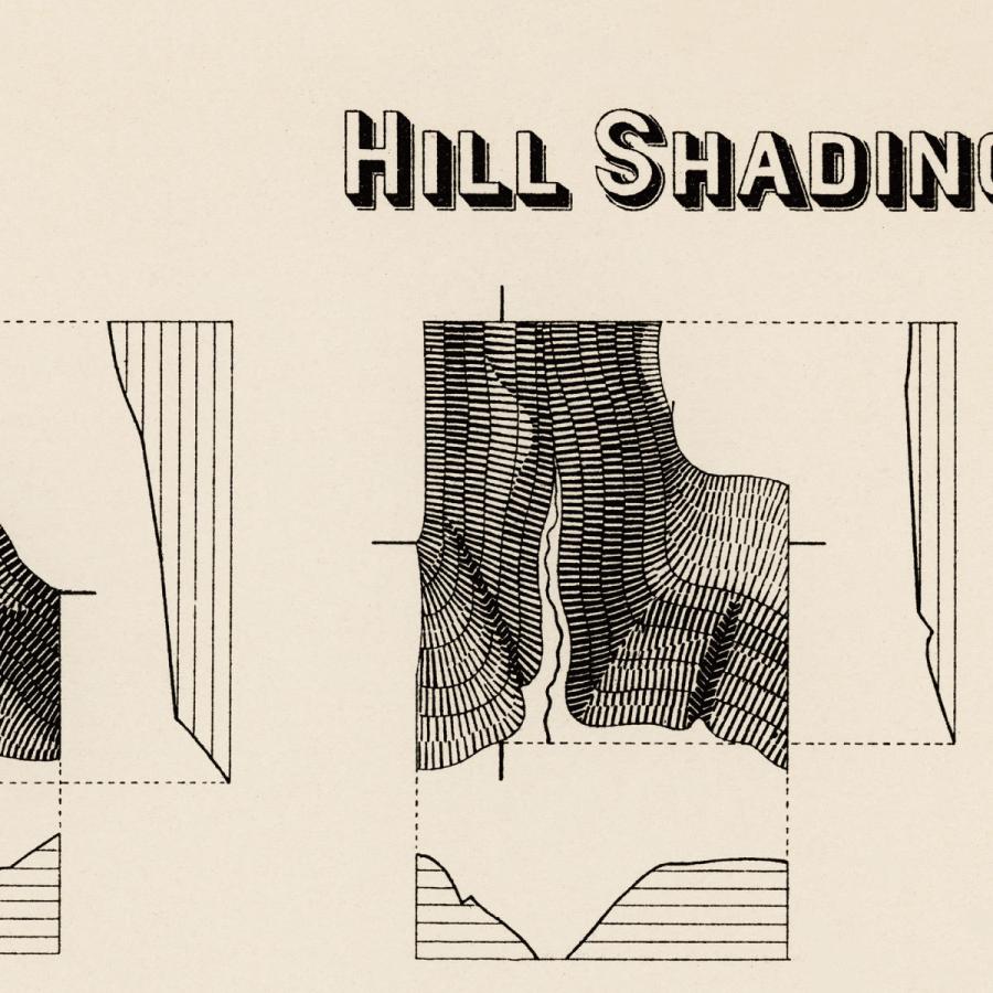 アートポスター 地図 地図記号 山 標高 シェーディング マップ おしゃれ デザイン ヴィンテージ レトロ アンティーク デザインポスター モノトーン Ap0 Ap0 Broomin Yahoo 店 通販 Yahoo ショッピング