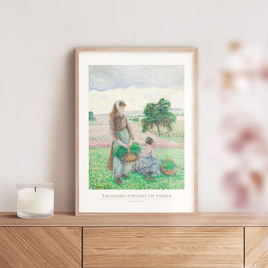 美術品・アンティーク・コレクション 絵画 壁掛け 美術品 カミーユ・ピサロ