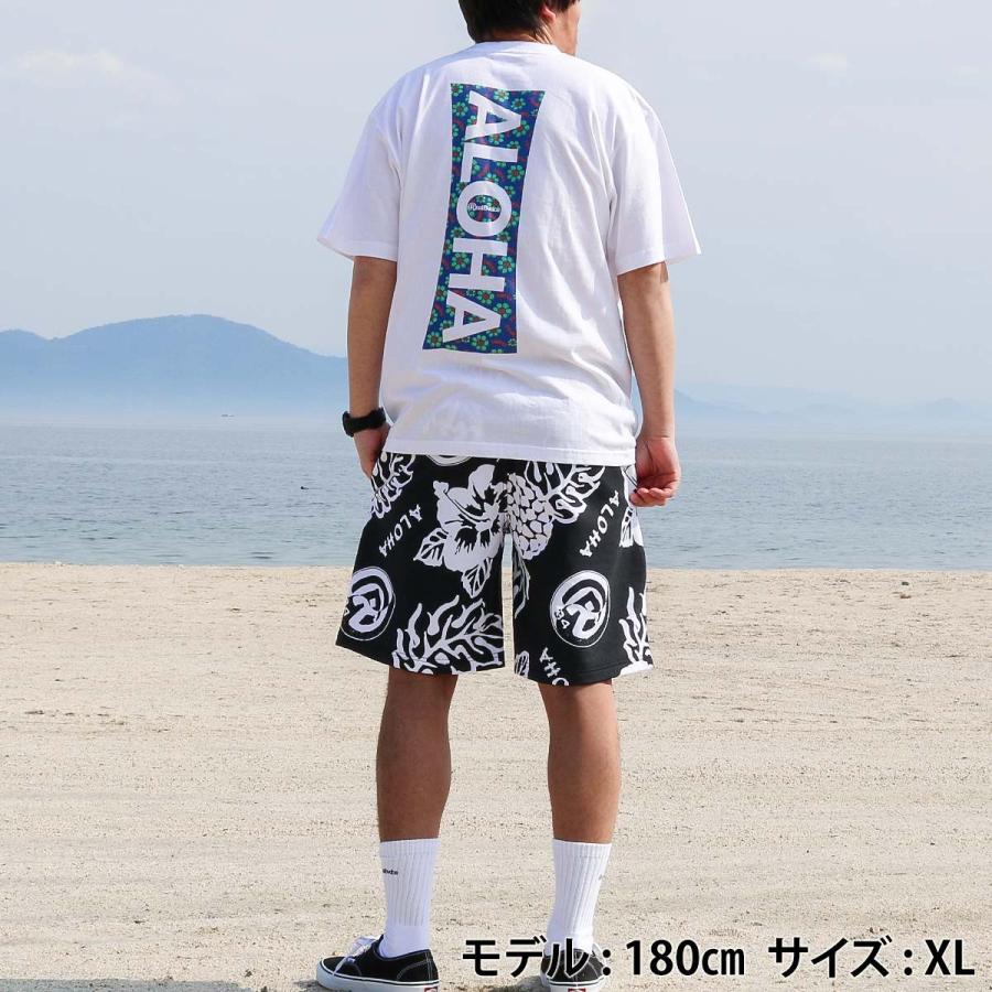 REAL B VOICE リアルビーボイス 半袖Tシャツ 10371-11558 アロハ ボタニカル Tシャツ メンズ サーフ 2カラー｜bros-clothing｜08