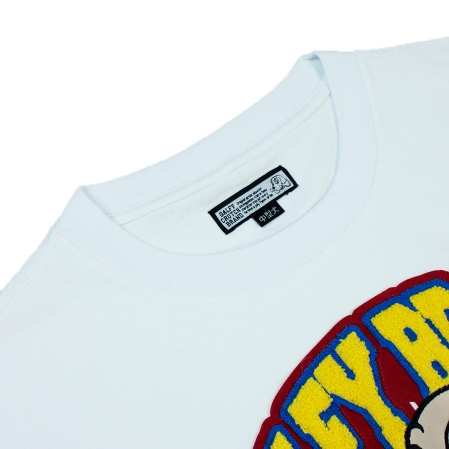 Galfy ガルフィー 半袖tシャツ 1207 炎上大学 Tee 改 Tシャツ ストリート B系 犬 ロゴ ファイヤーパターン ホワイト 1207 ブロスクロージング 通販 Yahoo ショッピング