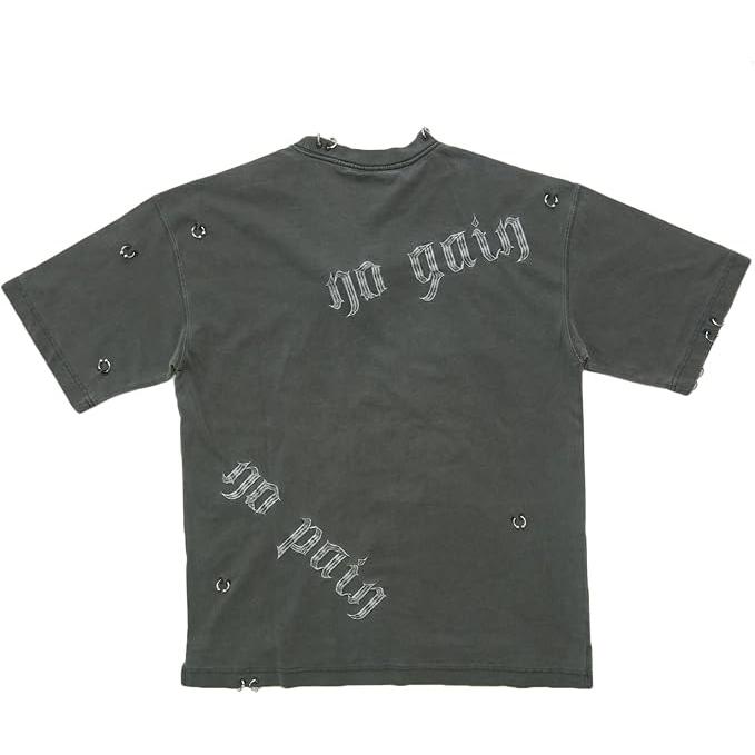 GALFY（ガルフィー） 半袖Tシャツ 162028 バチバチピアス Tee