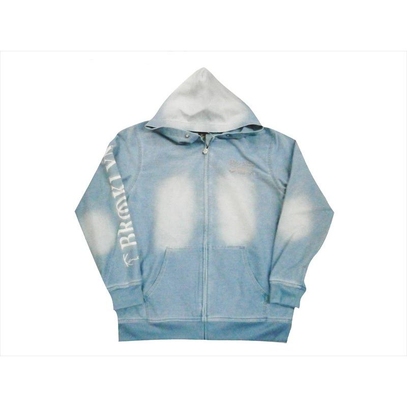 Karl Kani カールカナイ パーカー 191K1300 カット ブリーチ