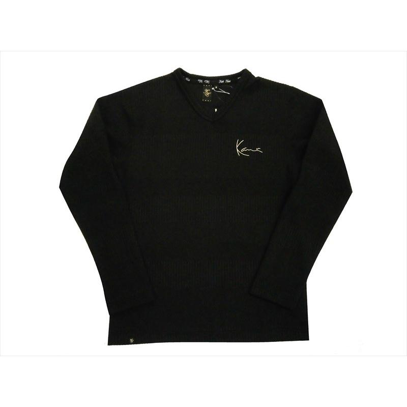 Karl Kani（カールカナイ） 長袖Tシャツ 193K1119 膨れ ジャカード V