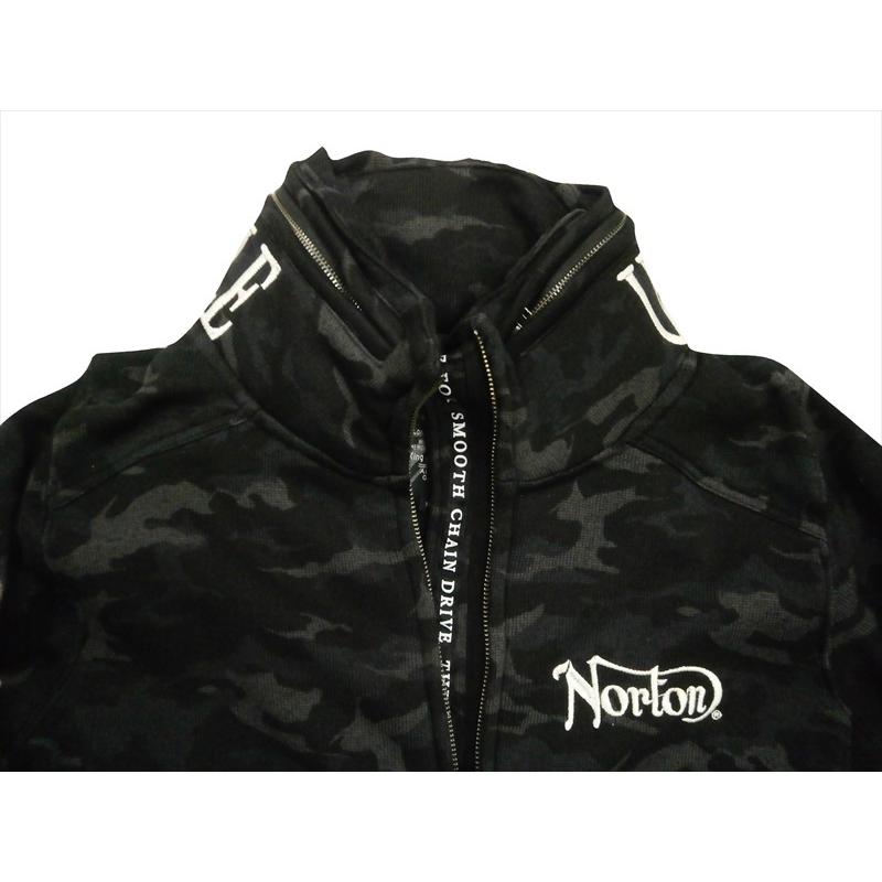 ノートン（NORTON） スウェットジャケット 203N1306 刺繍ロゴ 撥水加工 