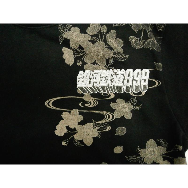 絡繰魂 銀河鉄道999 コラボ 半袖ｔシャツ 2171 刺繍 プリント メーテル 銀河鉄道999 半袖ｔシャツ ブラック 2171a ブロスクロージング 通販 Yahoo ショッピング