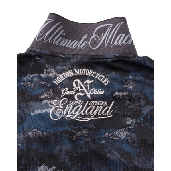 NORTON ノートン メンズ 吸汗速乾 半袖 ポロシャツ 222NN1200 カモ 総柄 メッシュ 【メール便発送】【新品】RAAR ゴルフウェア トップス 半袖シャツ 半袖ポロ ノートン（NORTON） Norton GOLF ゴルフ・ポロシャツ 222NN1200 ドライ