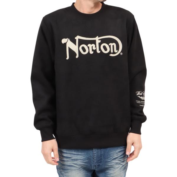 ノートン Norton トレーナー 243N1309 裏ボア モイスト スウェード 