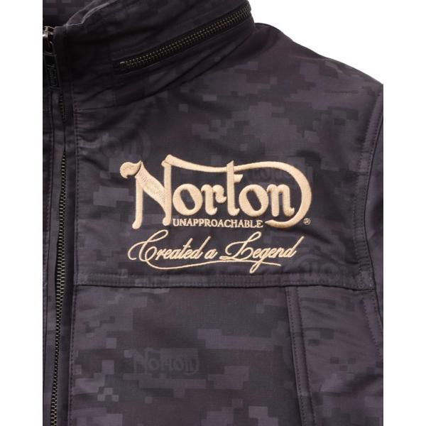 ノートン（NORTON） ジャケット 243N1602 撥水 ポリ ピーチ デジタル