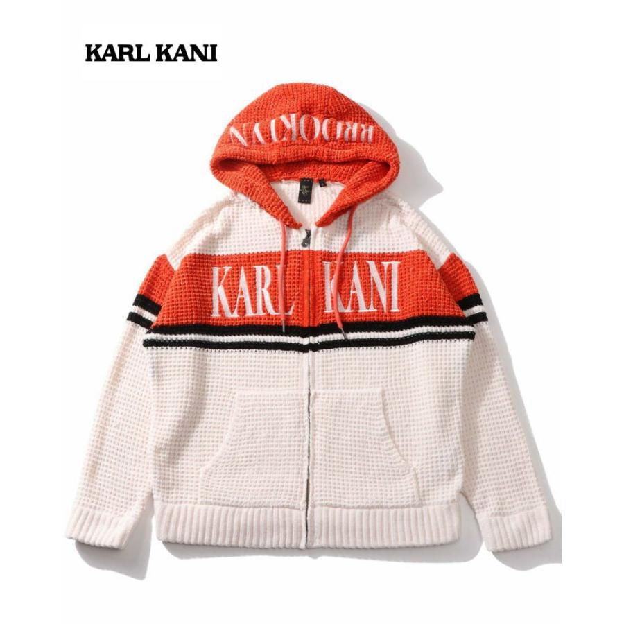 Karl Kani（カールカナイ） パーカー 261K1401 静電気防止 カラー切替 