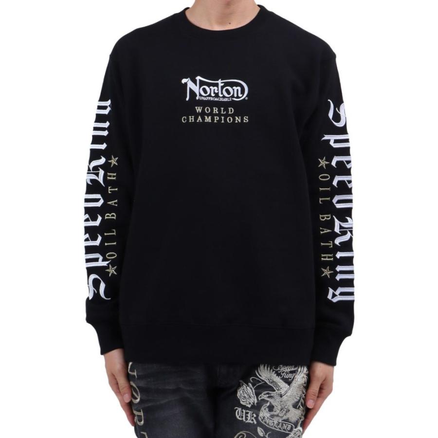 ノートン（NORTON） トレーナー 261N1300 MAX ウイング 刺繍
