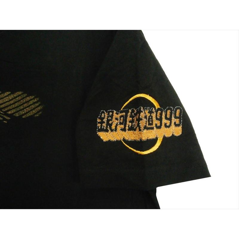 絡繰魂×銀河鉄道999 コラボ 40周年記念 半袖Tシャツ 292002 刺繍