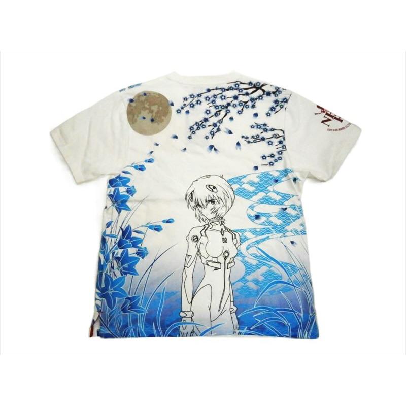 EVANGELION エヴァンゲリオン×錦 コラボTシャツ 523218 和柄刺繍