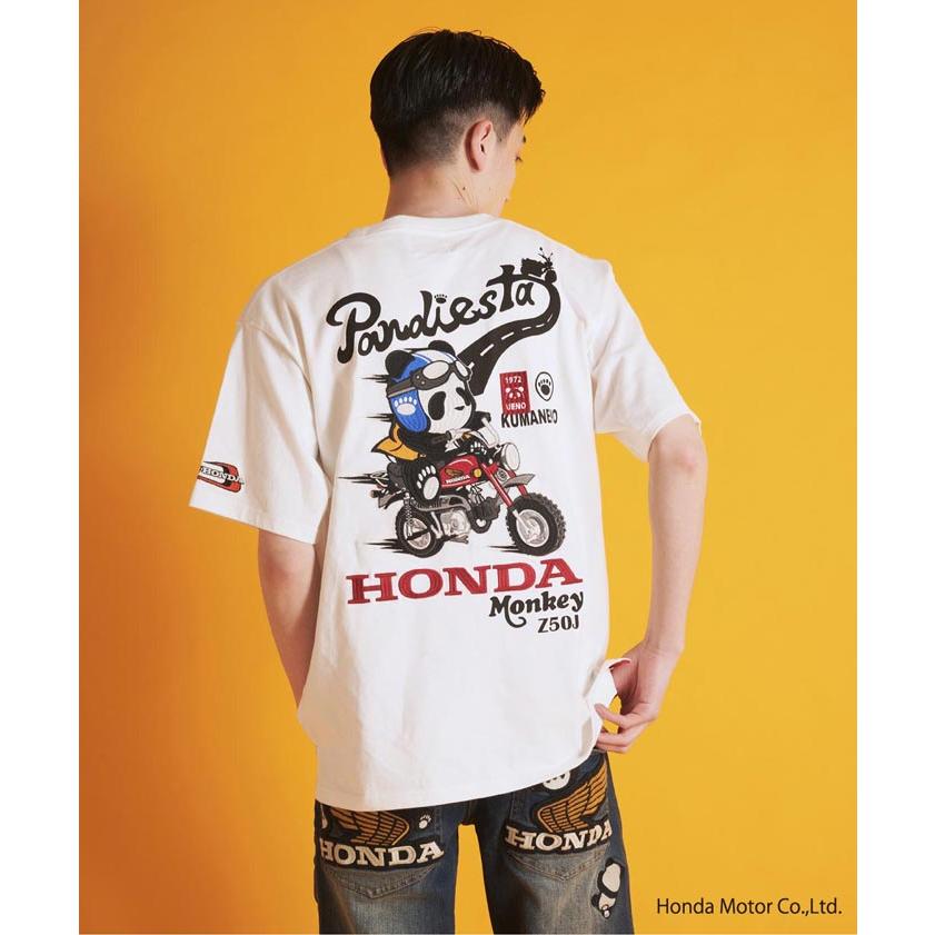 PANDIESTA×HONDA　コラボ　カットソー　Tシャツ PANDIESTA（パンディエスタ） PANDIESTA×Honda(ホンダ) コラボ 半袖T