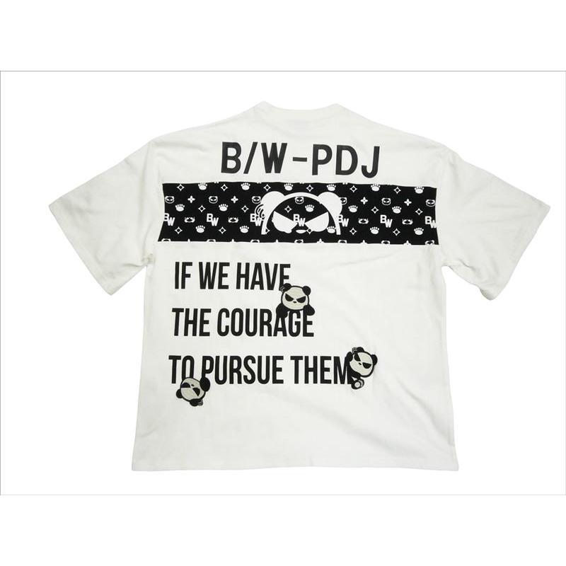 PANDIESTA（パンディエスタ） B/W-PDJ RELAX 半袖Tシャツ 523882 刺繍