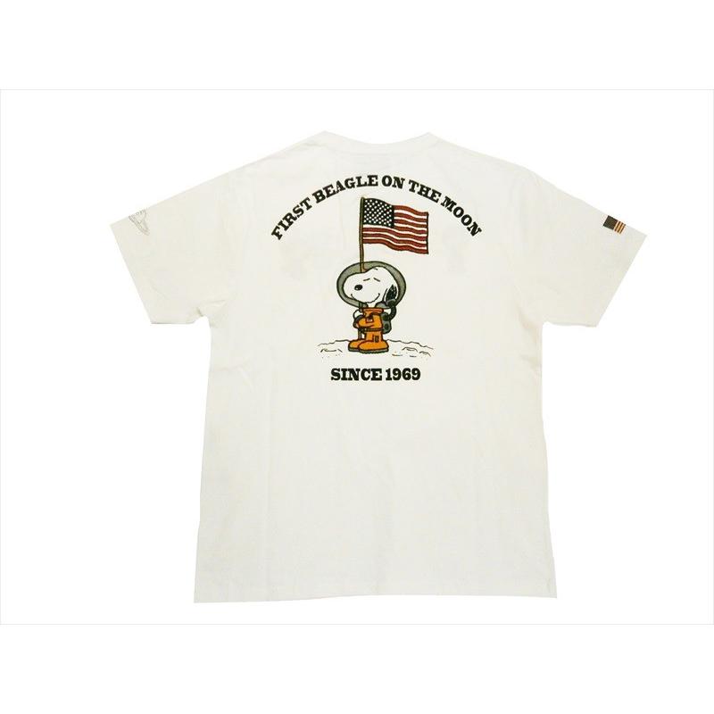 Peanuts Lowblow Knuckle ローブローナックル コラボ半袖tシャツ 刺繍 アストロノーツ スヌーピー 半袖ｔシャツ ホワイト ブロスクロージング 通販 Yahoo ショッピング