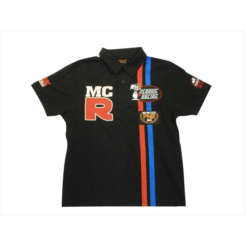PEANUTS×LOWBLOW KNUCKLE/ローブローナックル コラボ半袖ポロシャツ 