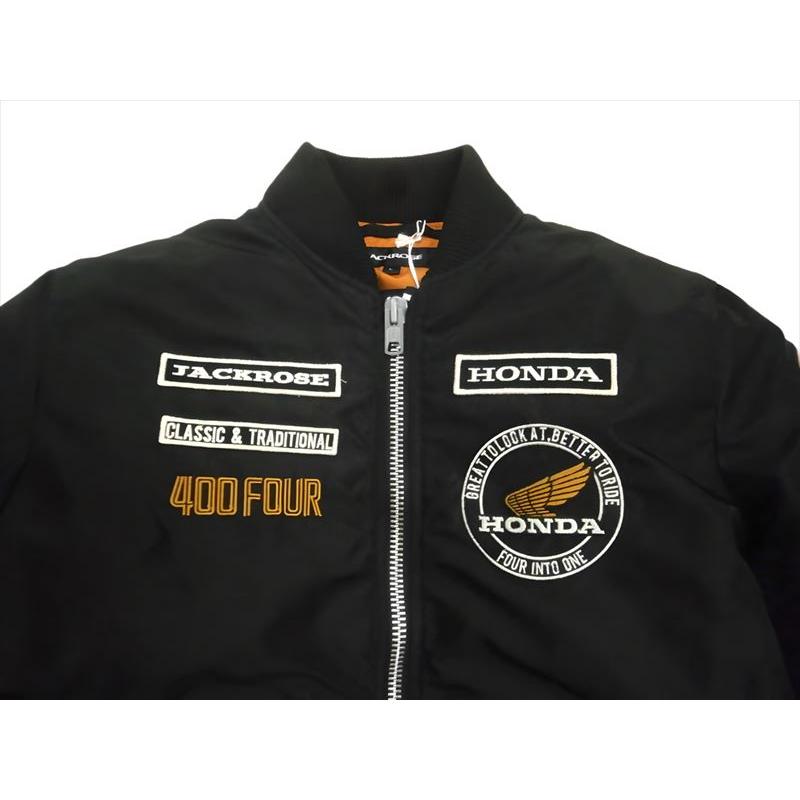 JACKROSE Honda(ホンダ)×JACKROSE(ジャックローズ) コラボ MA-1 JACKROSE Honda(ホンダ)×JACKROSE(ジャックローズ) コラボ MA-1
