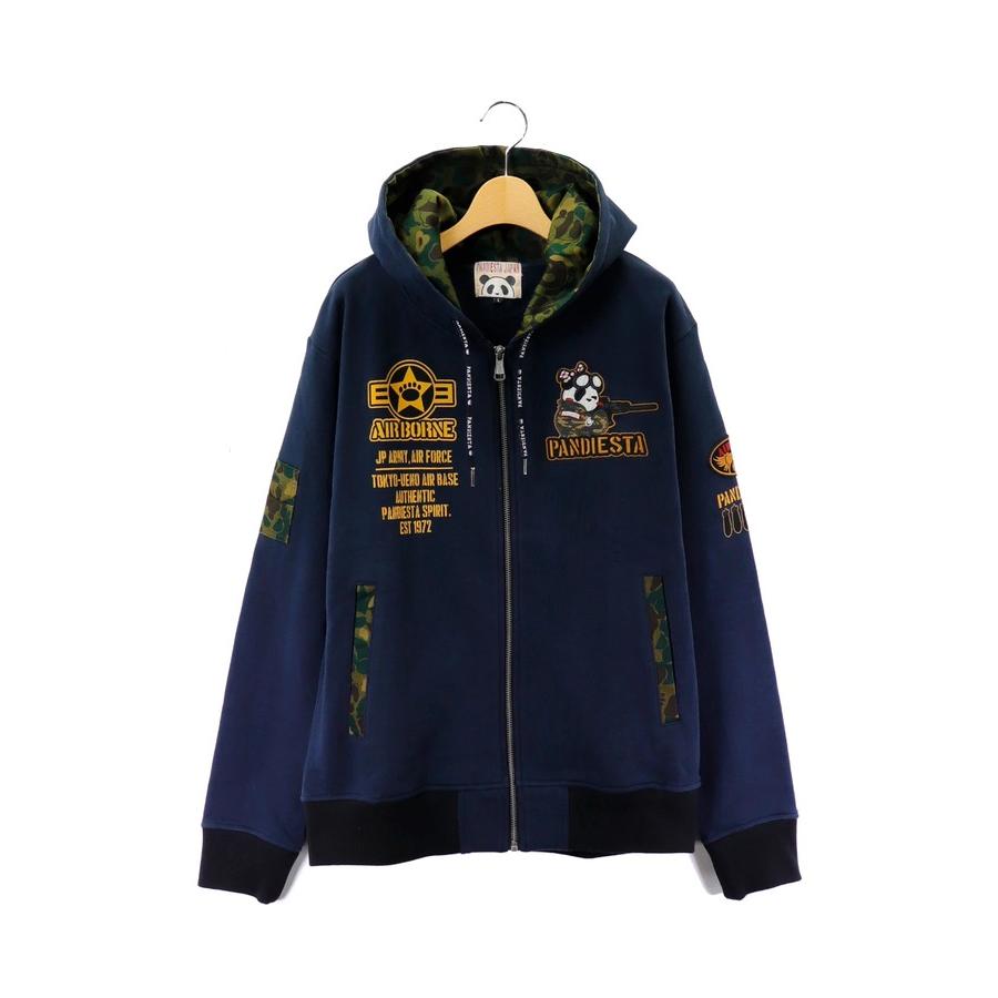 PANDIESTAJAPAN　PDJ-GIRL2　ZIPパーカー　パンディエスタ 錦 PANDIESTA/パンディエスタ パーカー 539871 刺繍＆プリント PDJ