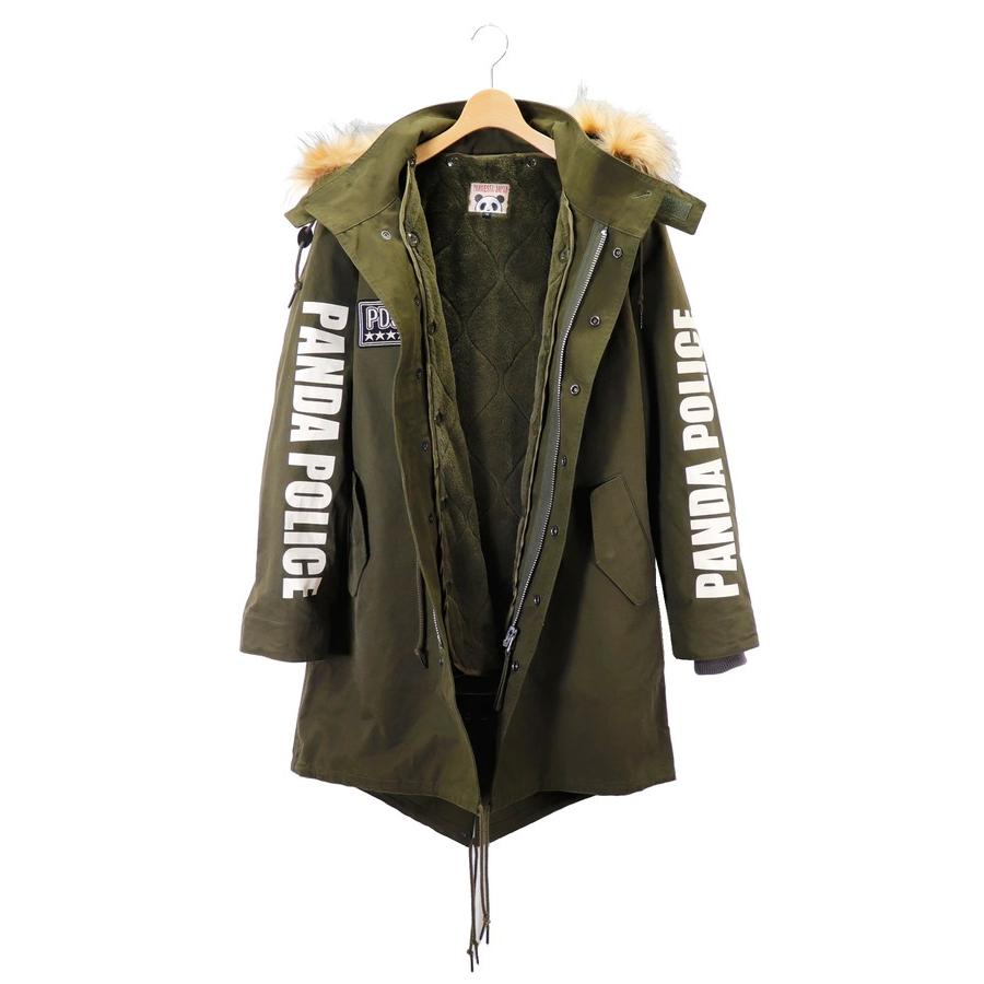 【Lサイズ】パンディエスタジャパン パンダ ミリタリー フライト アウター Lサイズ】パンディエスタジャパン パンダ ミリタリー フライト アウター