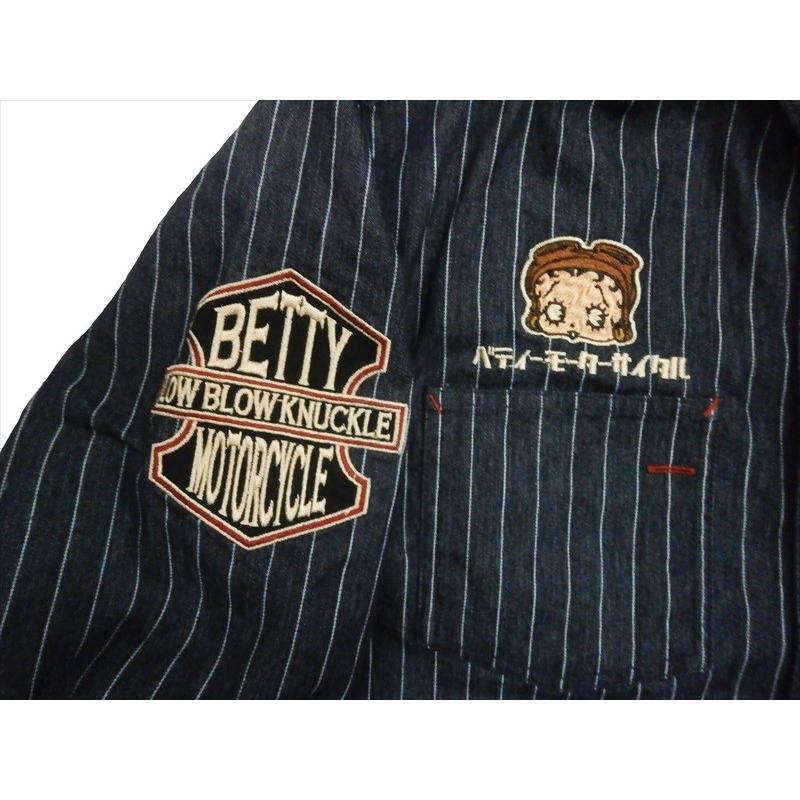 LOWBLOW KNUCKLE×BETTY BOOP/ベティブープ コラボ 567402 刺繍