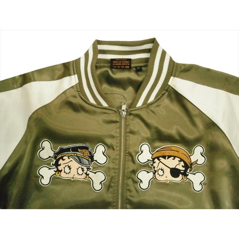 ローブローナックル/LOWBLOW KNUCKLE×ベティブープ コラボ スカジャン