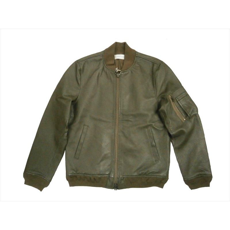 Universal Style Wear ピッグレザー ma-1フライトジャケット 663174 MA-1・ミリタリージャケット カーキグリーン