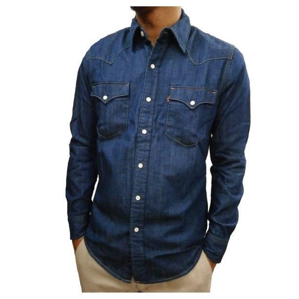 Levi's（リーバイス） 長袖シャツ クラシック デニム長袖ウエスタン