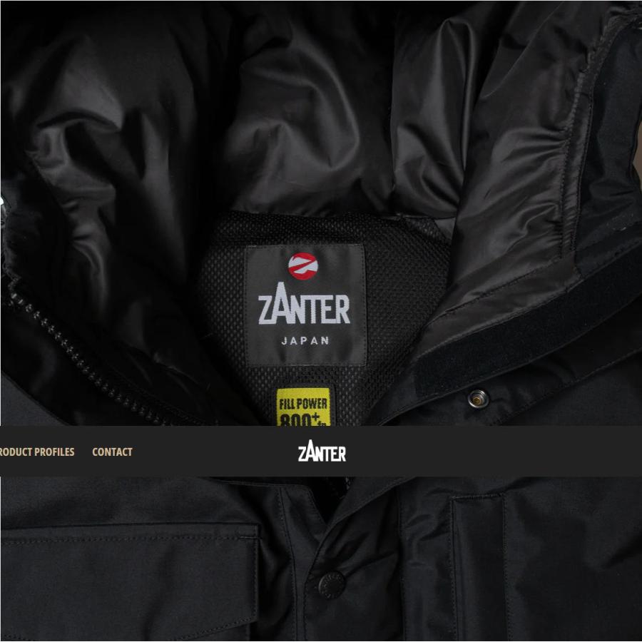 ZANTER JAPAN（ザンタージャパン） ザンター ダウンジャケット 南極
