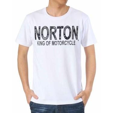 Norton/ノートン 半袖Ｔシャツ 72N1007 吸水速乾 バンダナ柄使い 半袖Tシャツ ホワイト｜bros-clothing｜02