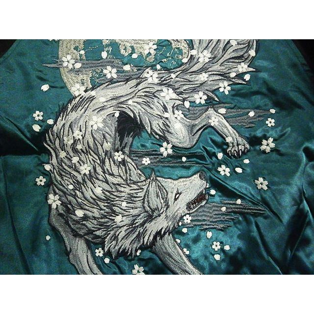 朧 スカジャン 朧/おぼろ 華鳥風月 9022814 和柄刺繍 