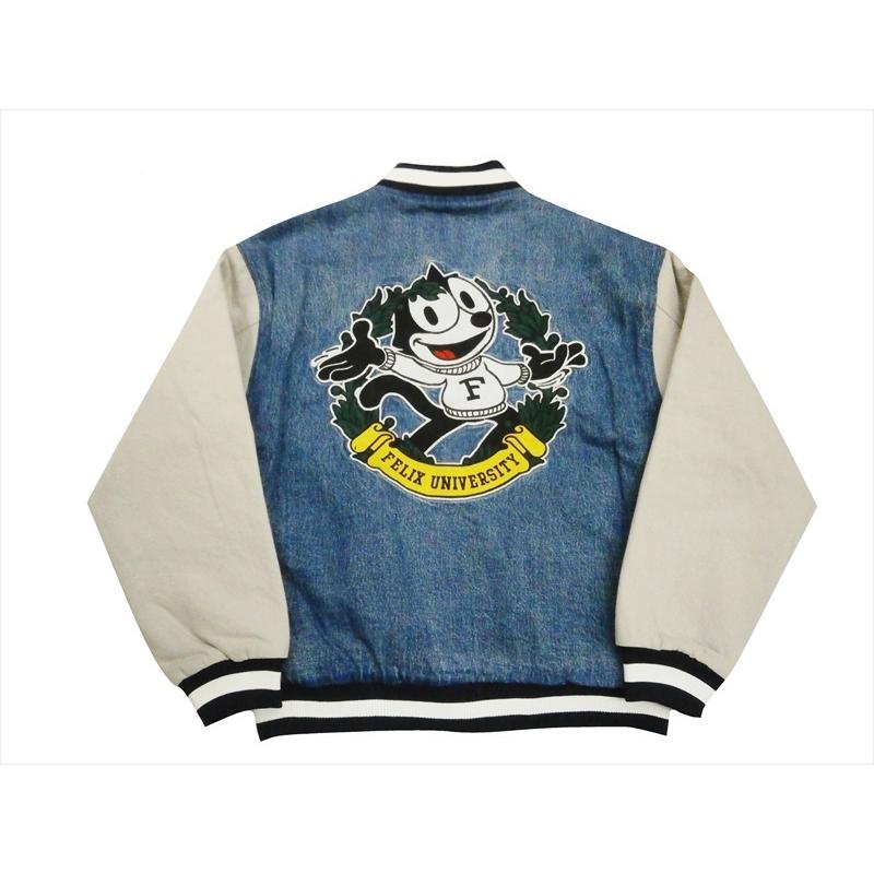 リーバイス Levi's×FELIX THE CAT スタジャン リバーシブル レターマン ジャケット 