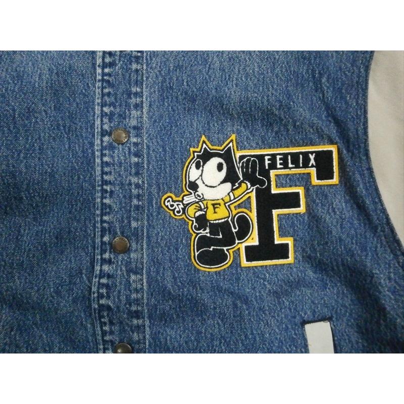 リーバイス Levi's×FELIX THE CAT スタジャン リバーシブル レターマン ジャケット 