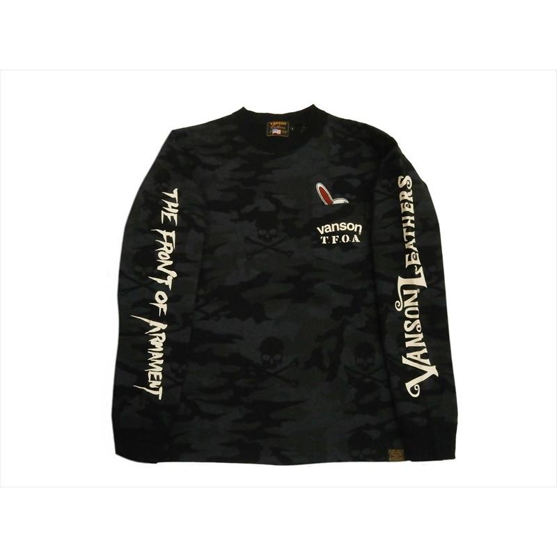 VANSON（バンソン） VANSON/クローズ・WORST コラボ 長袖Tシャツ CRV 