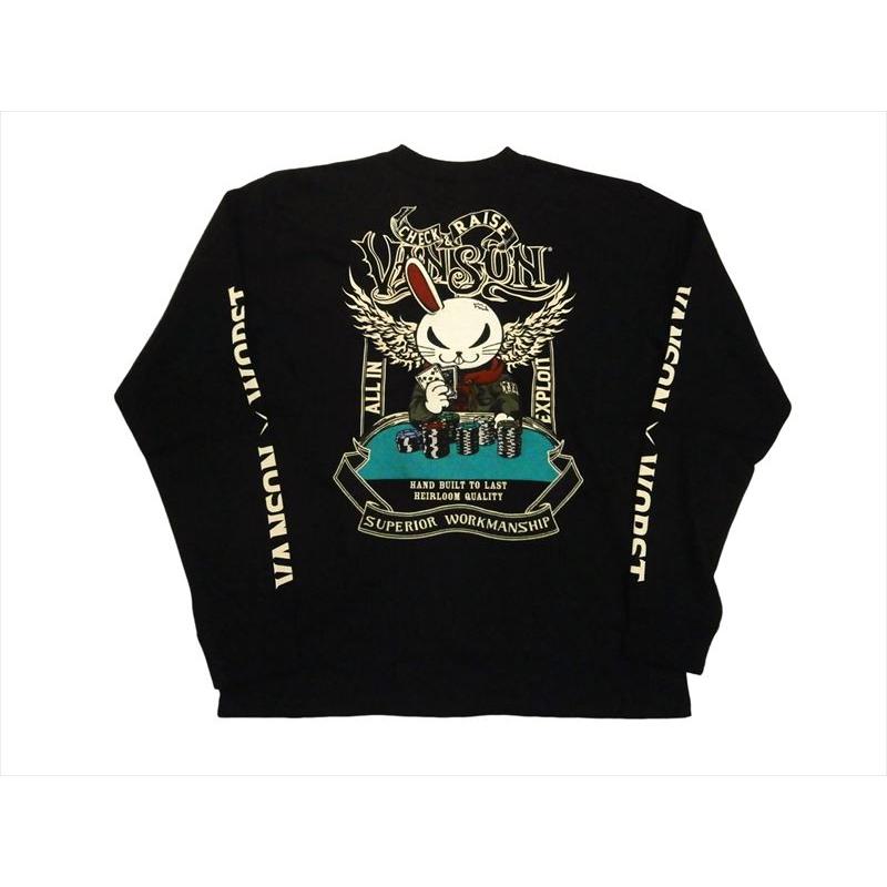 VANSON（バンソン） VANSON/クローズ・WORST コラボ 長袖Tシャツ CRV