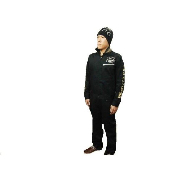 VANSON（バンソン） バンソン×クローズ・ワースト つなぎ CRV-323 刺繍