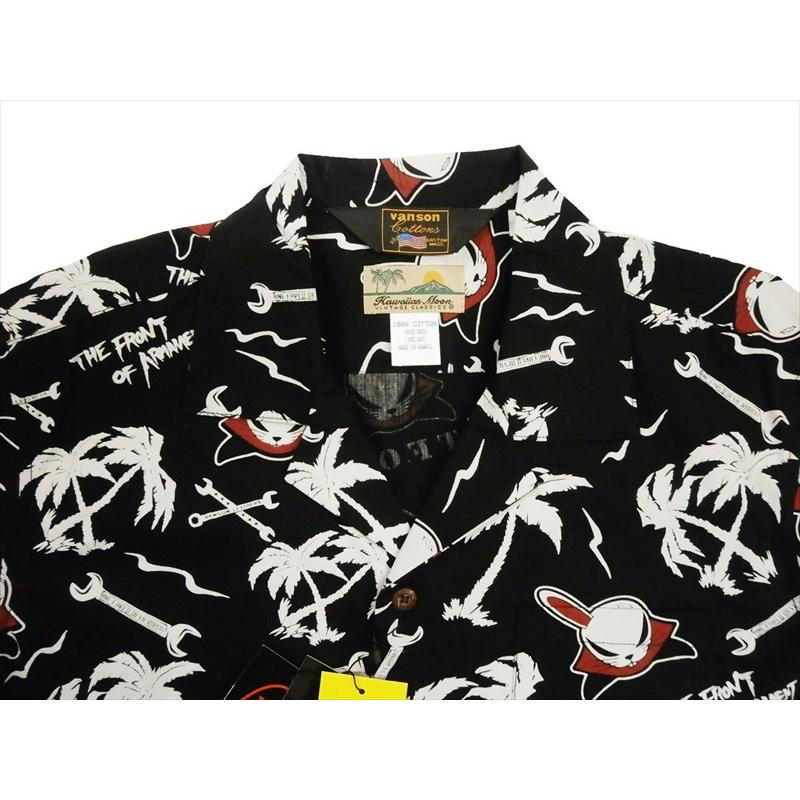 VANSON Vanson・バンソン×クローズ×ハワイアンムーン・コラボ アロハ 