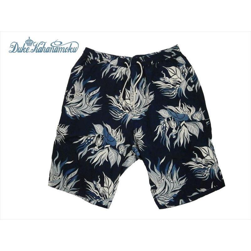 SALE／82%OFF】 新品 デュークカハナモク ショーツ インディゴプリント