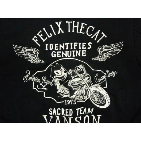 VANSON バンソン×FELIX the CAT フィリックス・コラボパーカー VANSON バンソン×FELIX the CAT フィリックス・コラボパーカー