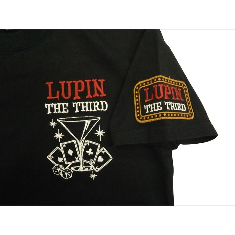 ルパン三世 LUPIN THE THIRD 半袖Tシャツ LPN-2102 総刺繍 