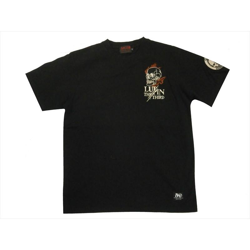 VANSON ルパン三世 LUPIN THE THIRD 半袖Tシャツ LPN-2104 刺繍 VANSON ルパン三世 LUPIN THE THIRD 半袖Tシャツ LPN-2104 刺繍