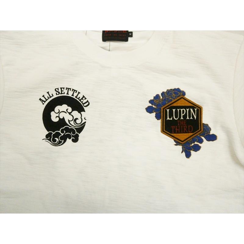VANSON（バンソン） ルパン三世 半袖Tシャツ LPN-2106 刺繍＆プリント
