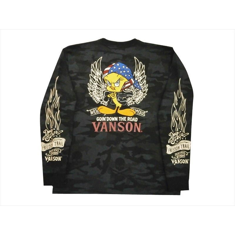 Vanson/バンソン×ルーニー・テューンズ・コラボ LTV-923 長袖シャツ 